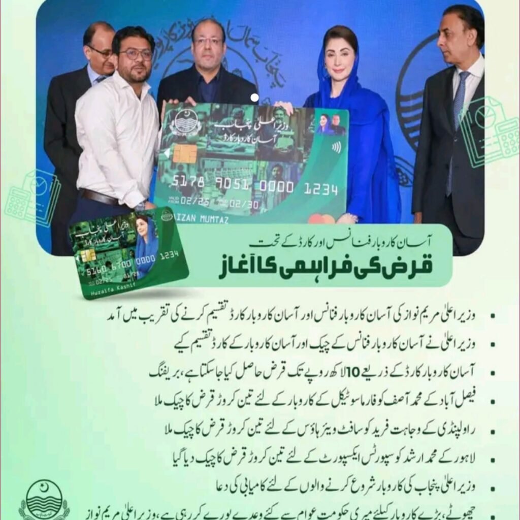 Asaan Karobar Finance Scheme 2025: Interest-Free Loans up to 30 Million