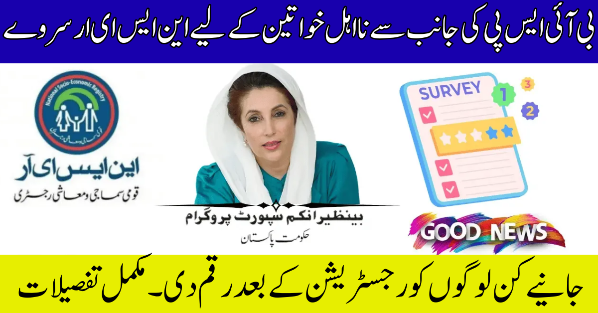 BISP Survey 2025 Beneficiary Payment